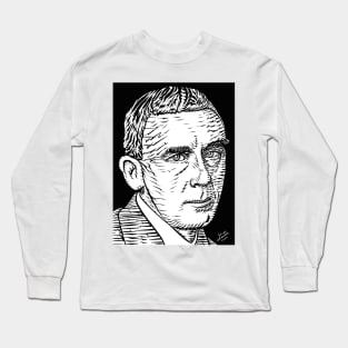 HUGO BALL ink portrait Long Sleeve T-Shirt